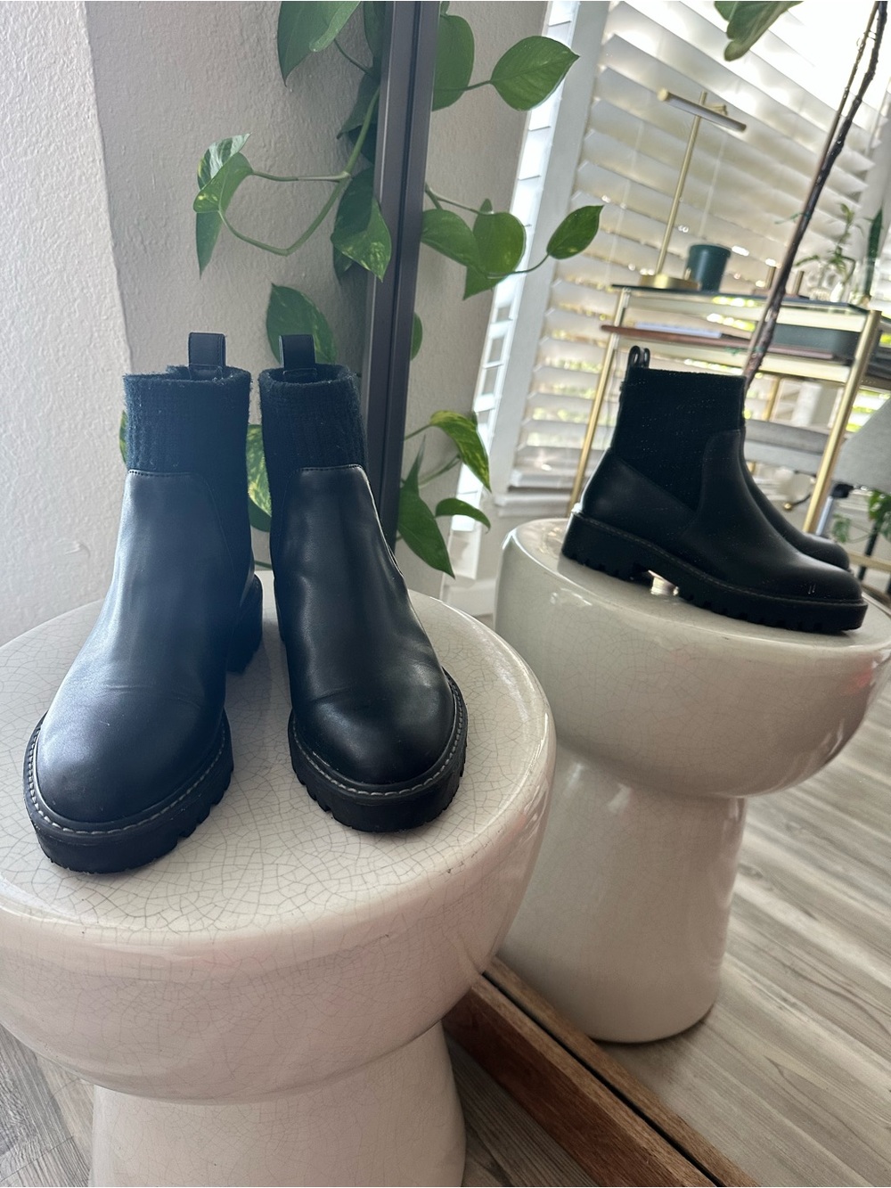 Giani Bernini black ankle boots